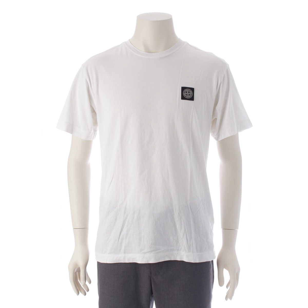 ストーンアイランド コットン ロゴ 半袖Tシャツ カットソー