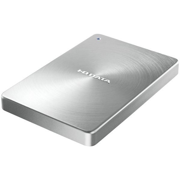 アイ オー データ機器 USB 3.1 Gen1 Type-C対応 ポータブルハードディスク カクうす 2.0TBシルバー HDPX-UTC2S