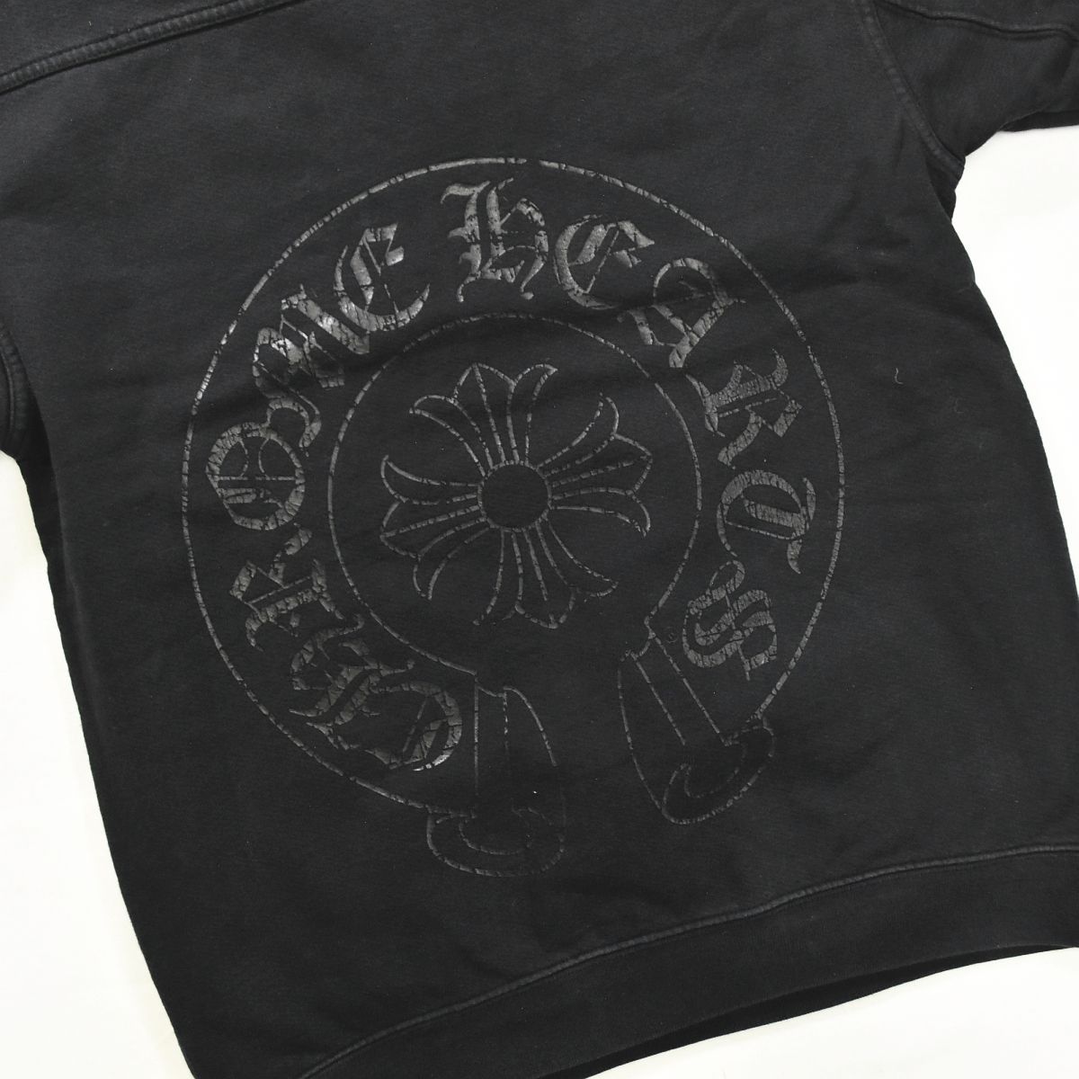 USA製 クロムハーツ CHROME HEARTS スクロールラベル ホースシュー 