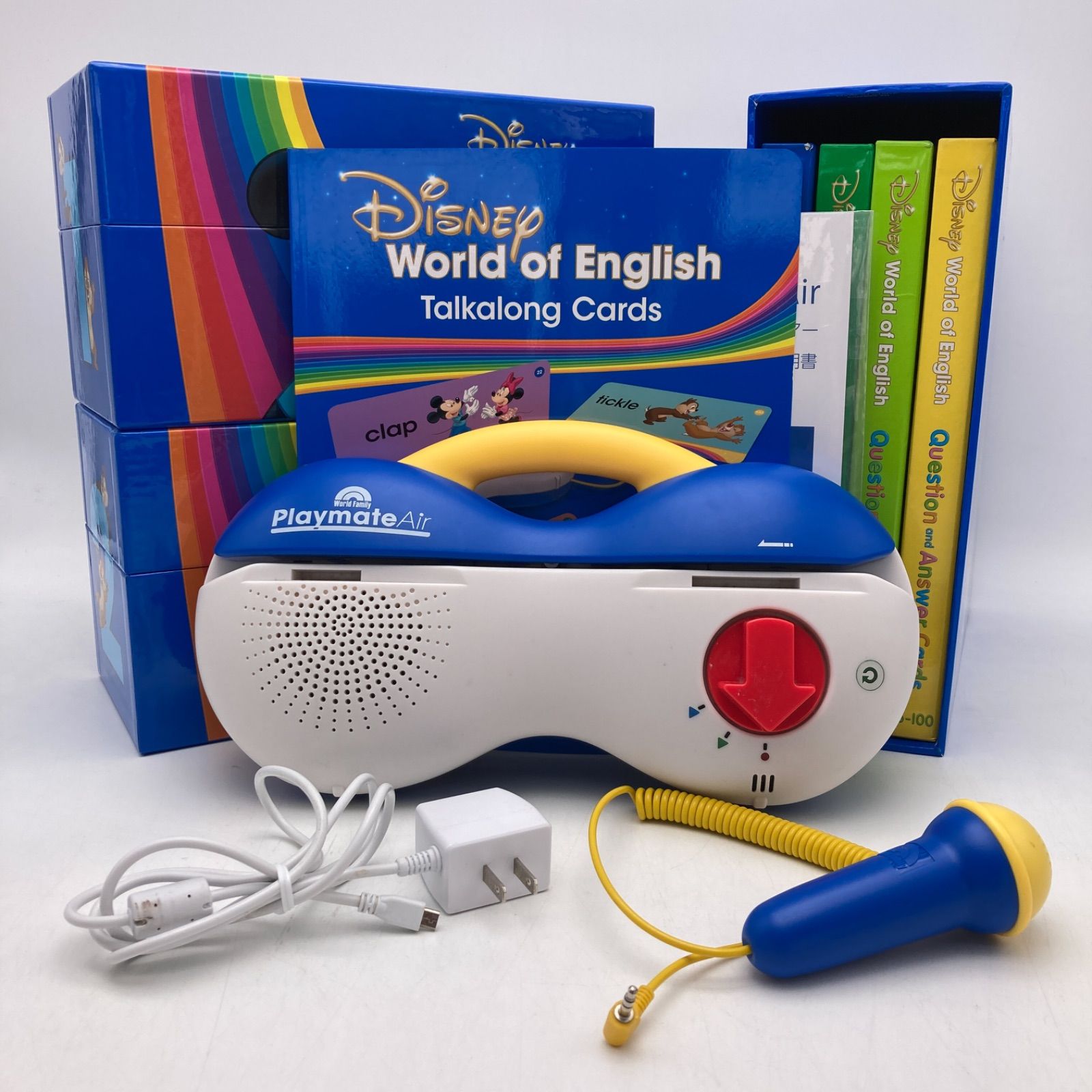 トークアロング Ｑ＆Ａカード ディズニー英語システム DWE 904922