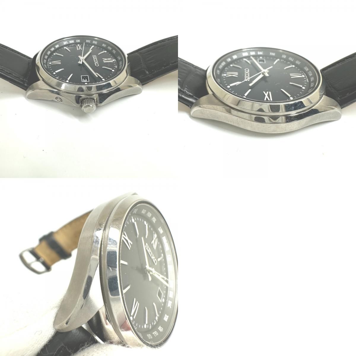 SEIKO セイコー 腕時計 セイコーセレクション ソーラー 7B75-0AB0 SS