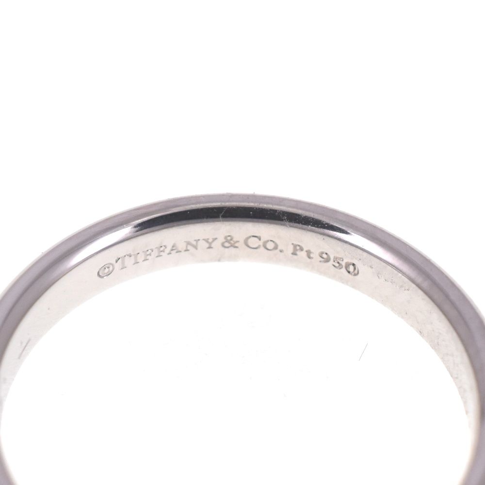 ティファニー TIFFANY-Co. バンドリング サイズ51 JP11 Pt950 レディース S 139256