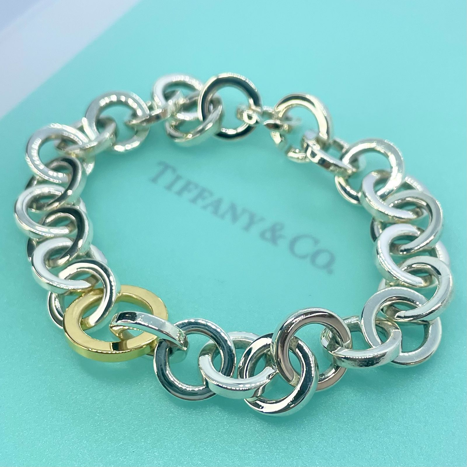 受注生産対応 【希少】TIFFANY ティファニー ラウンドリング コンビ