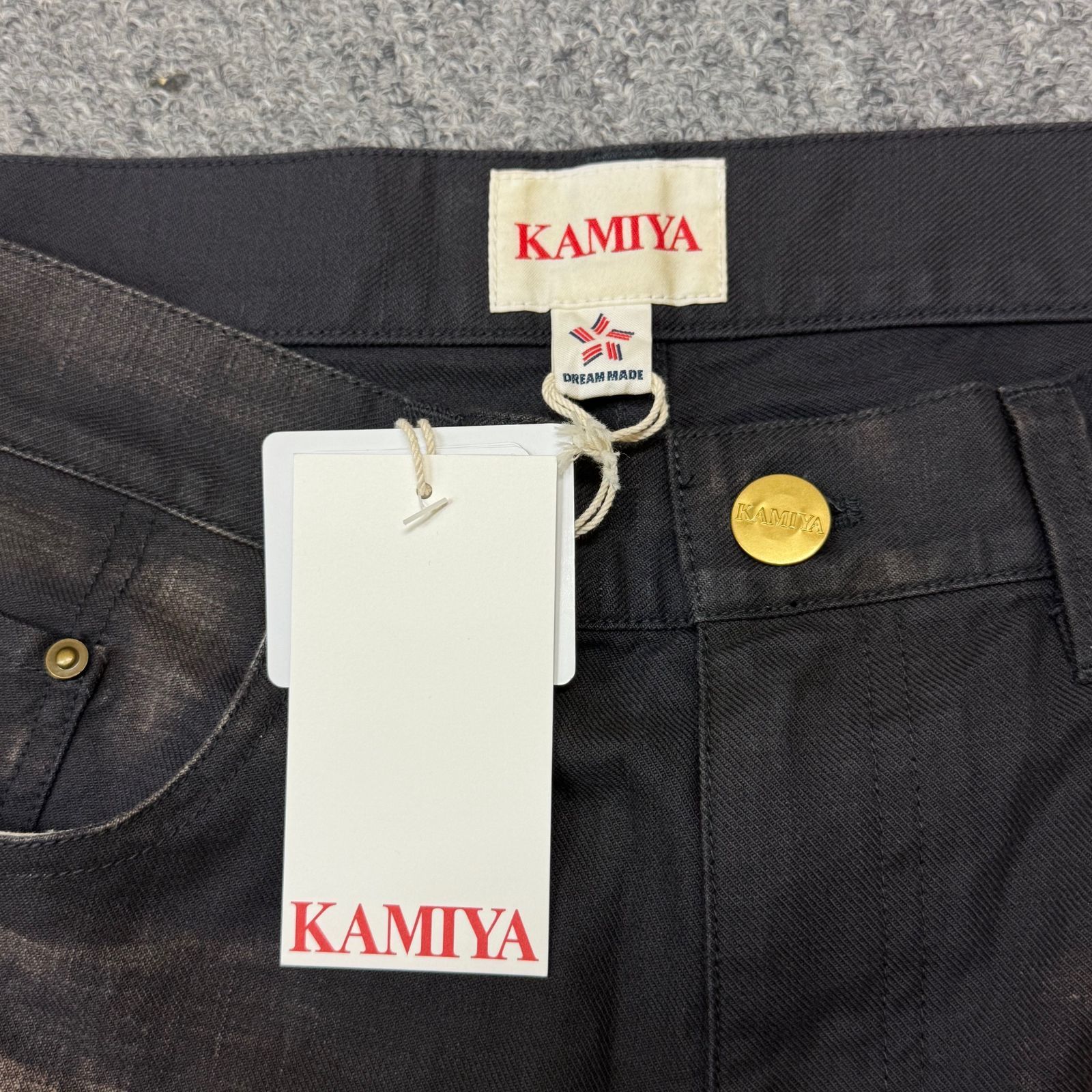 KAMIYA カミヤ SERGE PRINT PANTS サージ S KAMIYA カミヤ SERGE PRINT PANTS サージ S