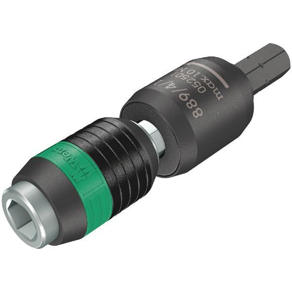 WERA ヴェラ 差込角1 4 HEX ラチェット機能付き ビットホルダー 全長64mm 052501 工具 ツール DIY 作業工具 道具