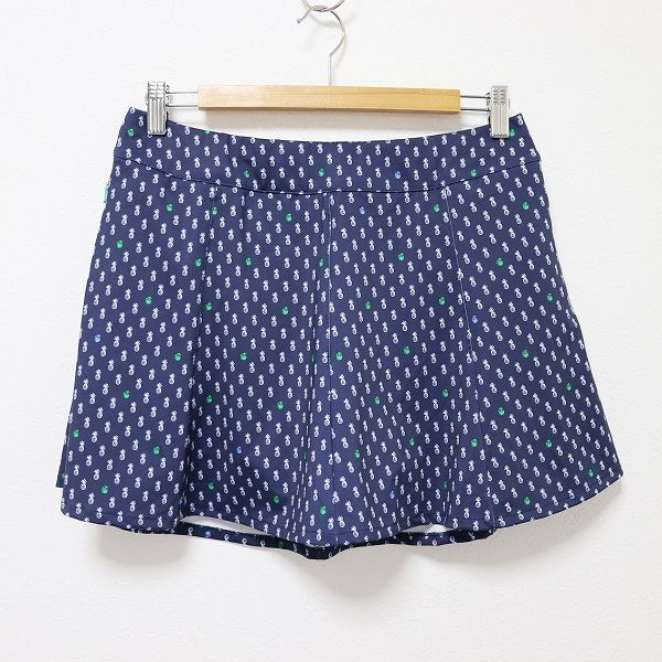ラルフローレン RalphLauren RLX ゴルフ スカート インナーパンツ付き パイナップル柄 総柄 a899980n