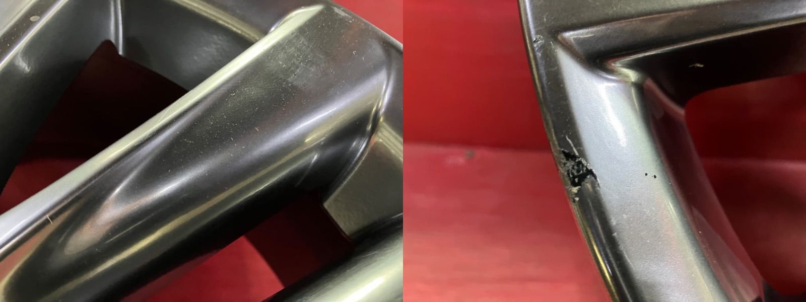 中古ホイール[18x7.5+45 114.3/5H トヨタ 60系ハリアー純正] 4本
