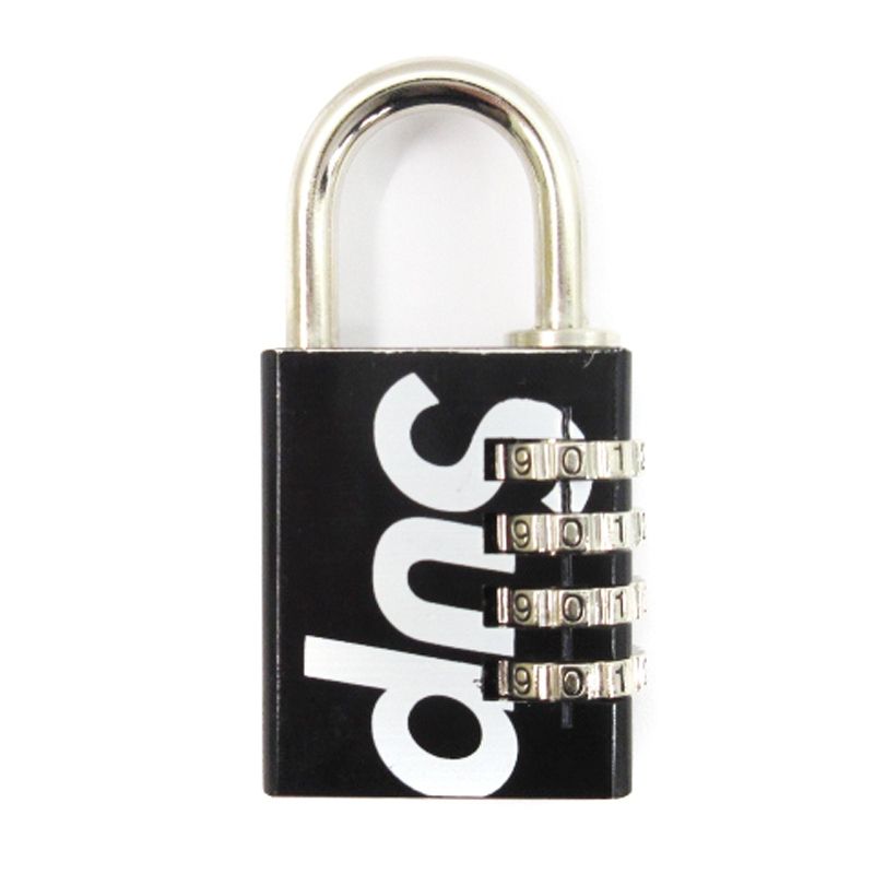シュプリーム SUPREME ニューメリック コンビネーション ロック Numeric Combination Lock マスターロック 鍵 南京錠 黒 ブラック