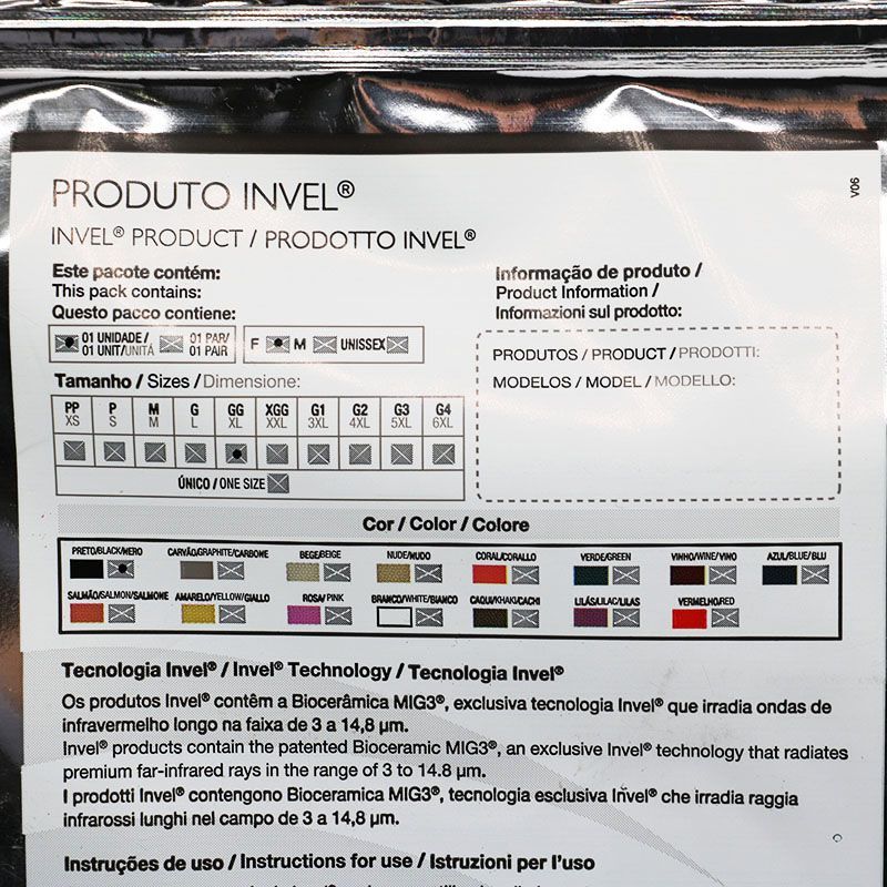 新品未開封 Invel インヴェル ハイウエストスパッツ GG/XL レディース