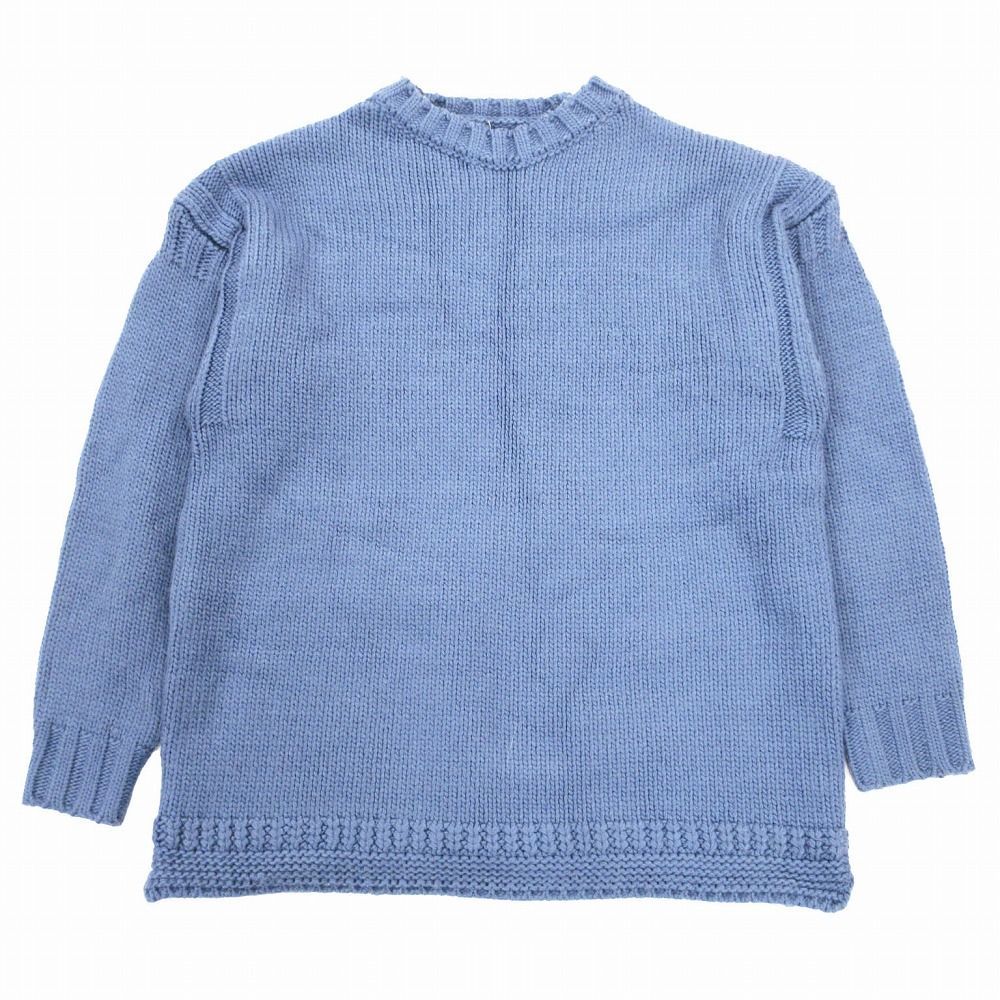 マコバ MACOBER アクリル 100％ ニット セーター 長袖 クルーネック 