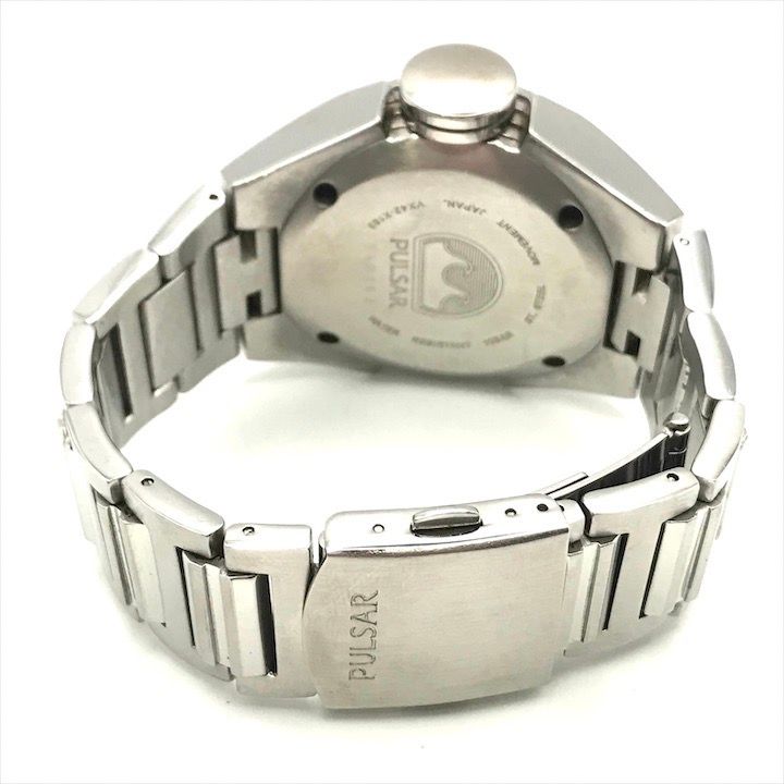 ハル 良品 SEIKO セイコー PULSAR パルサー VX42-X183 クォーツ アナログ