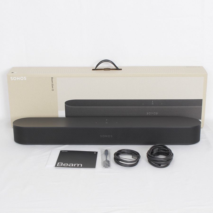 2023年4月購入】Sonos Beam Gen2 サウンドバー ブラック - オーディオ機器 2023年4月購入】Sonos Beam Gen2 サウンドバー ブラック - オーディオ機器