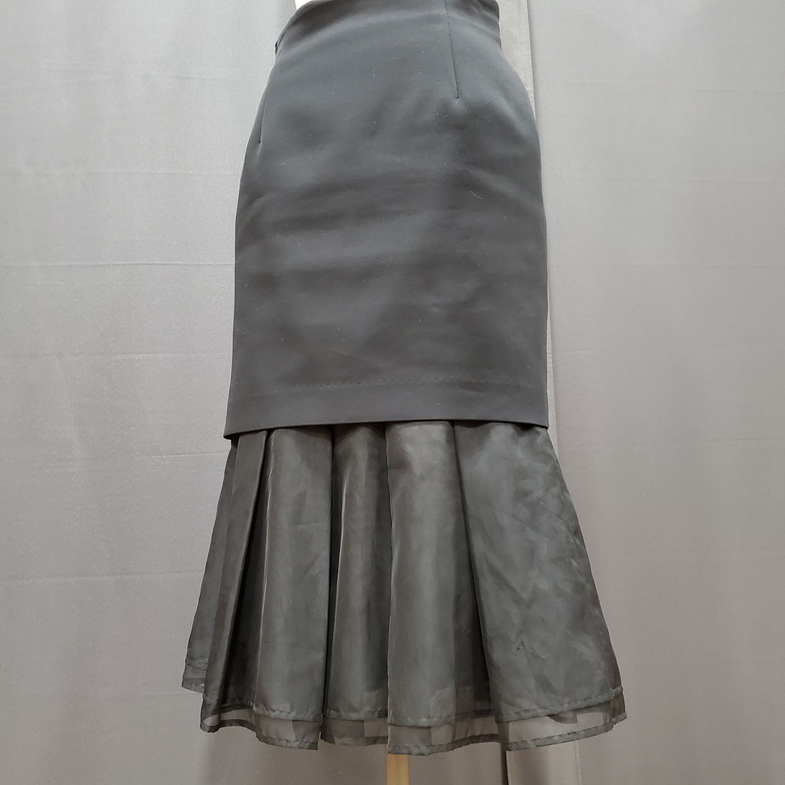 EL6】SHE tokyo シートーキョー タイト マーメイド スカート 黒