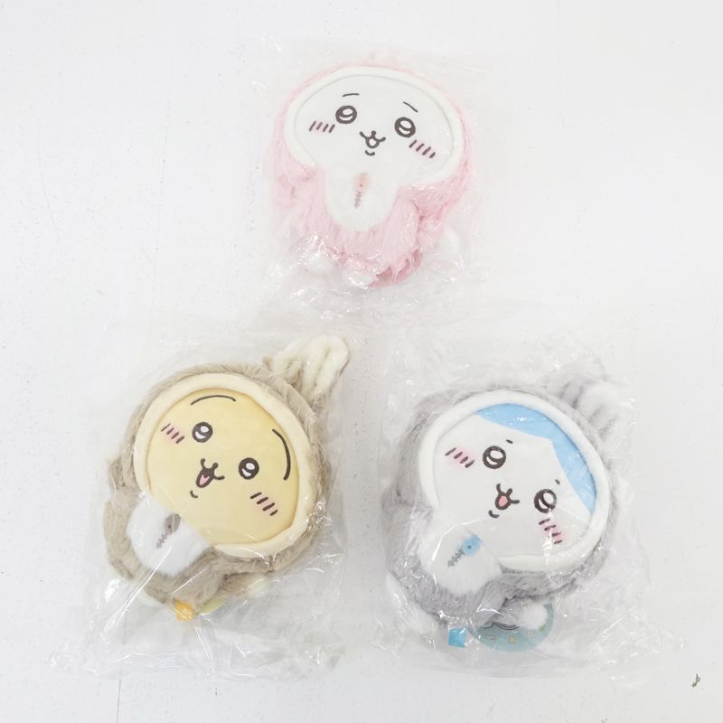 ちいかわ　ハッピーバッグ2023 卯年　ぬいぐるみ3体セット Amazon.co.jp: ちいかわ ハッピーバッグ 2023 干支ぬいぐるみ