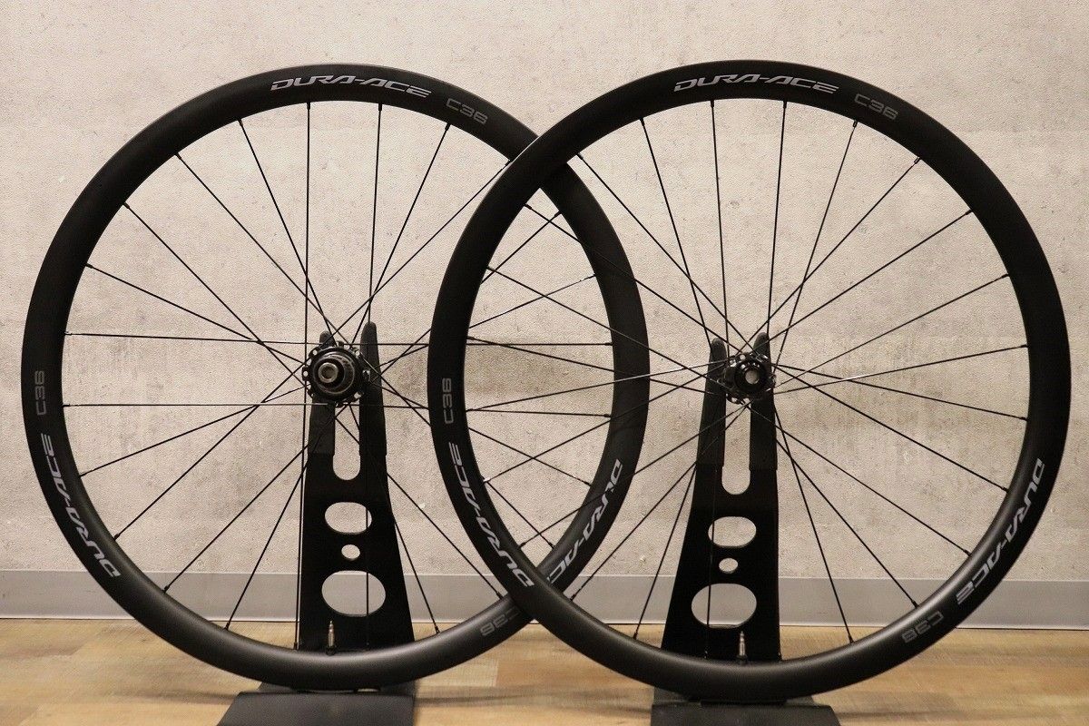 シマノ SHIMANO デュラエース DURA-ACE WH-R9270-C36-TL カーボン チューブレスレディ ディスク ホイールセット シマノ12S 【さいたま浦和店】