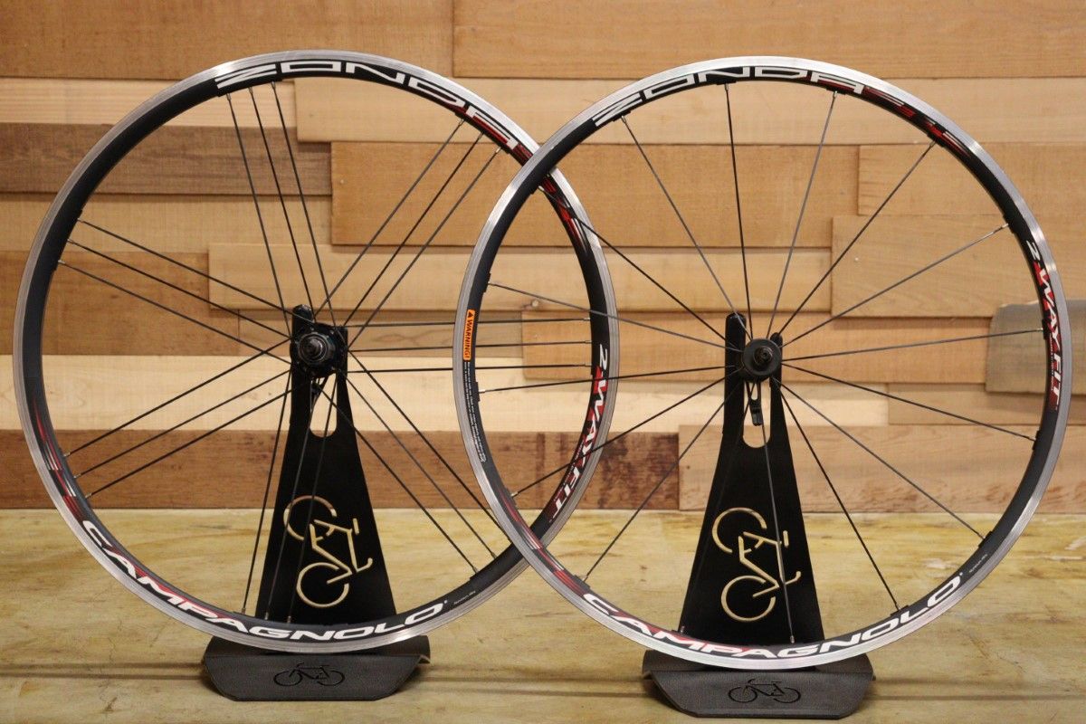 カンパニョーロ Campagnolo ゾンダ ZONDA 2way-fit アルミ チューブレス ホイールセット シマノ12/11S ナローリム  15C【立川店】 - メルカリ