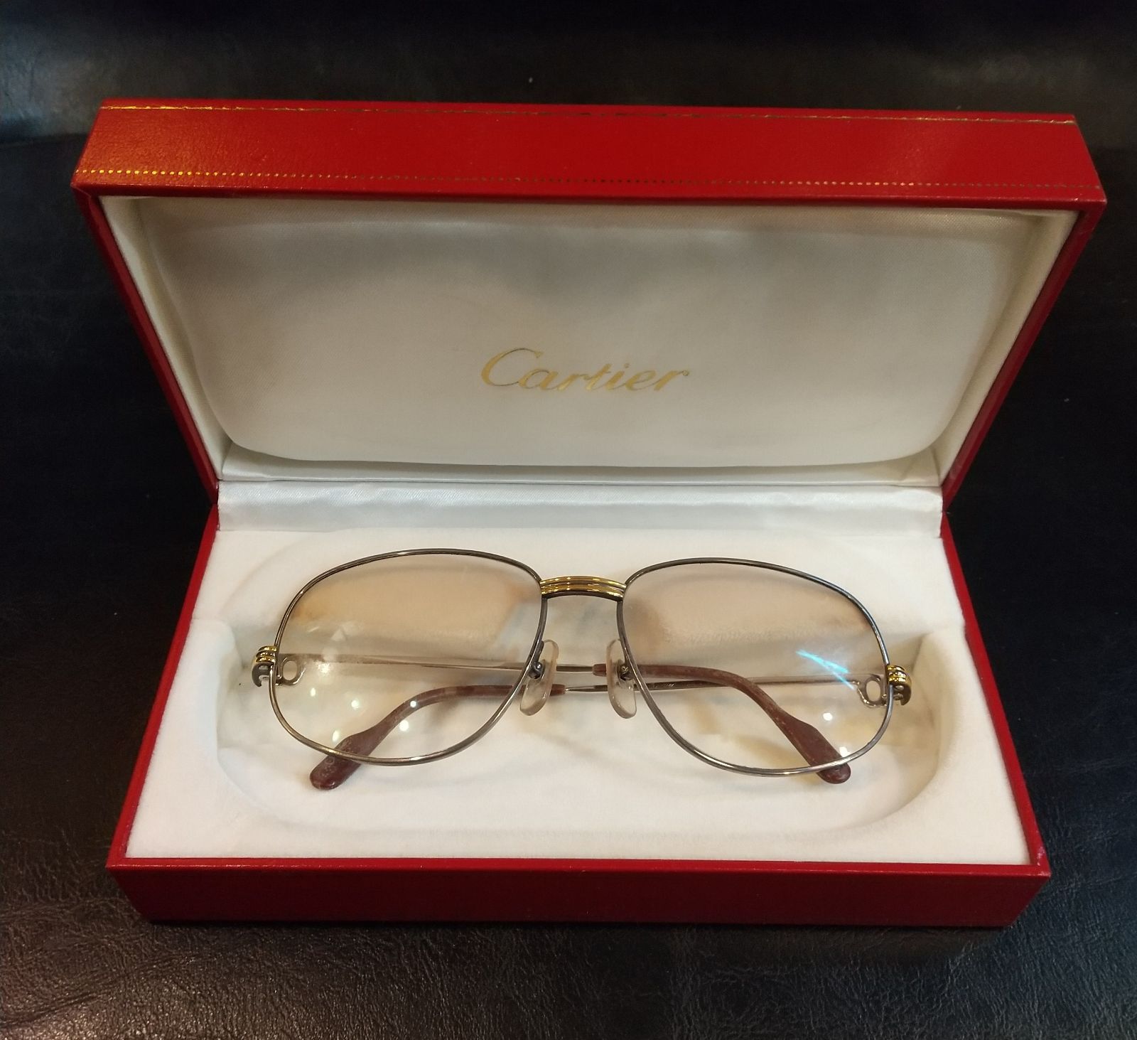 ♪Cartier カルティエ ヴィンテージ 眼鏡 度有り - メルカリ