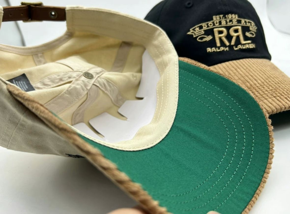 RRL ウィングマーク インディゴ デニムキャップ スナップバック