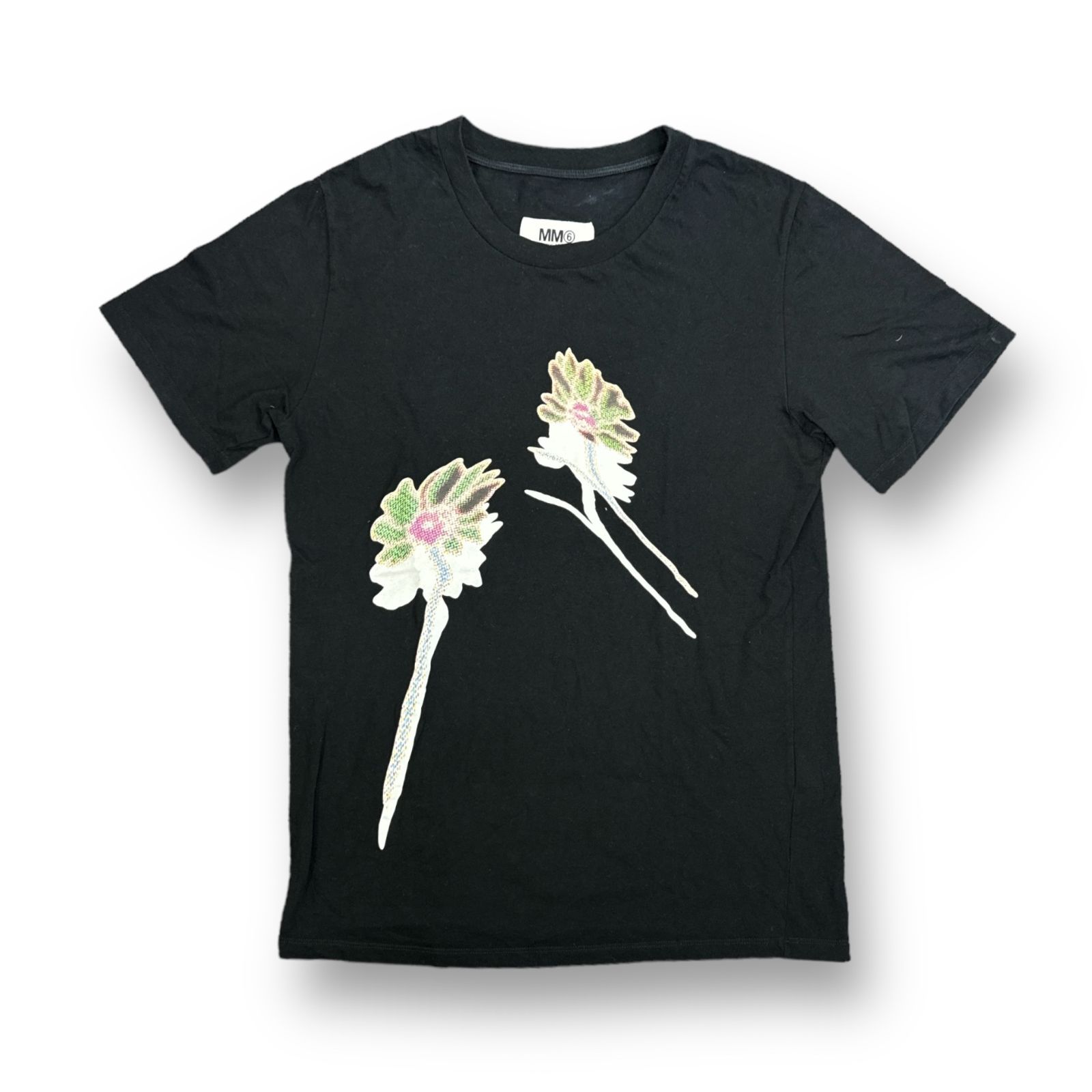 国内正規 MM6 Maison Margiela 19AW Flower S/S T-Shirt フラワー 