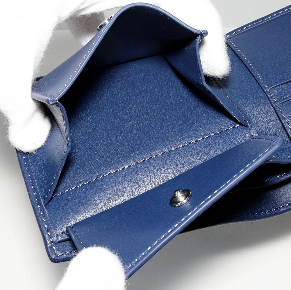 COACH 二つ折り財布 デニム 美品) COACH コーチ 二つ折り 財布 デニム