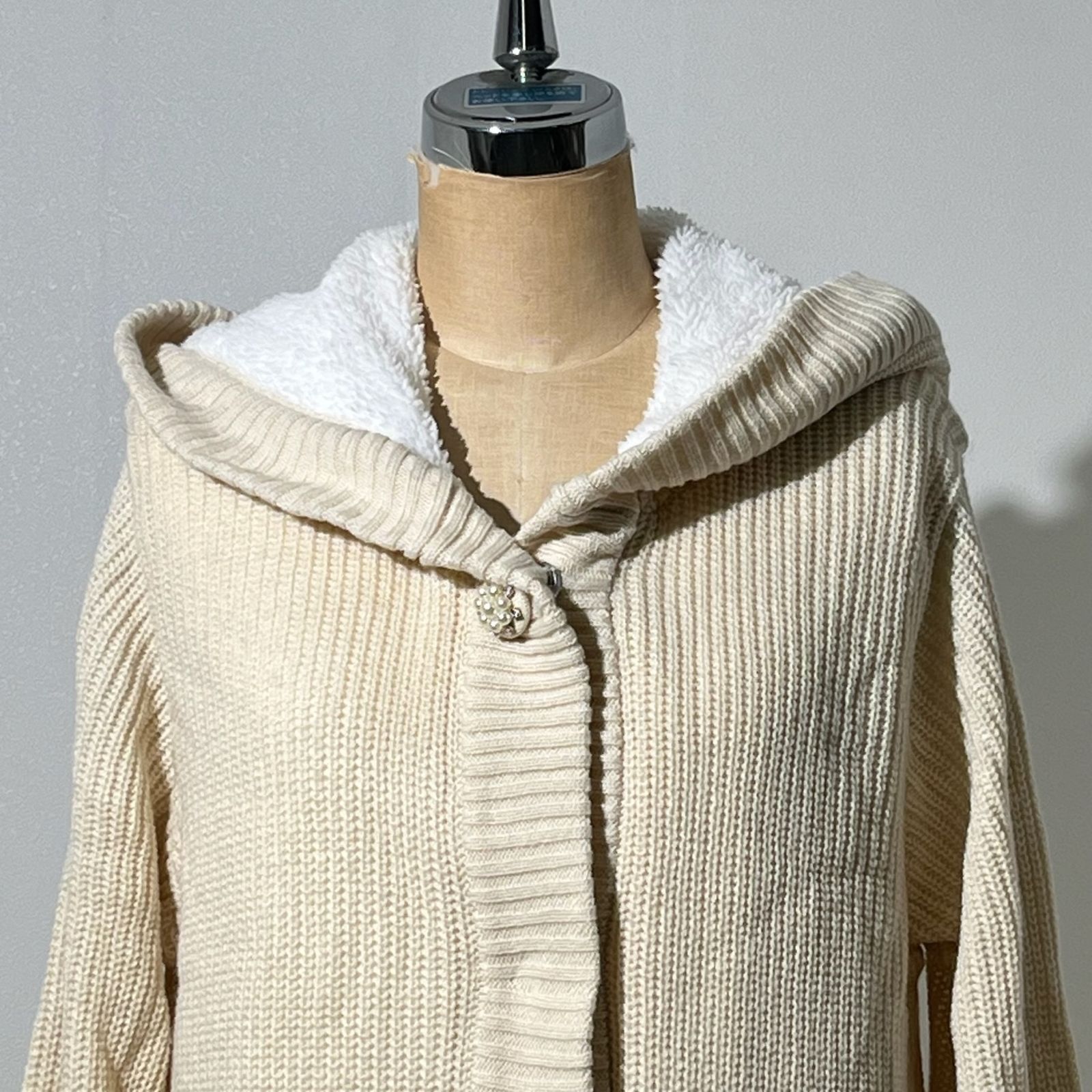 もこもこ』axes femme アクシーズファム ボア ニット コート