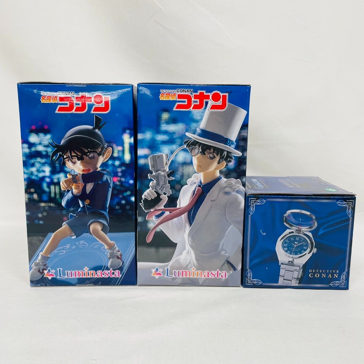 名探偵コナン Luminasta 江戸川コナン 怪盗キッド 腕時計型麻酔