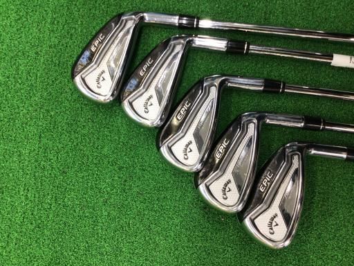 キャロウェイ EPIC FORGED STAR 5S アイアンセット IR NS PRO ZELOS 7 フレックスS メンズ 男性用 右利き 右用 Cランク ゴルフクラブ