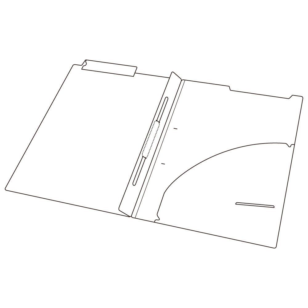 リヒトラブ カルテフォルダー A4 クリスタルピンク HK732U-18 1点