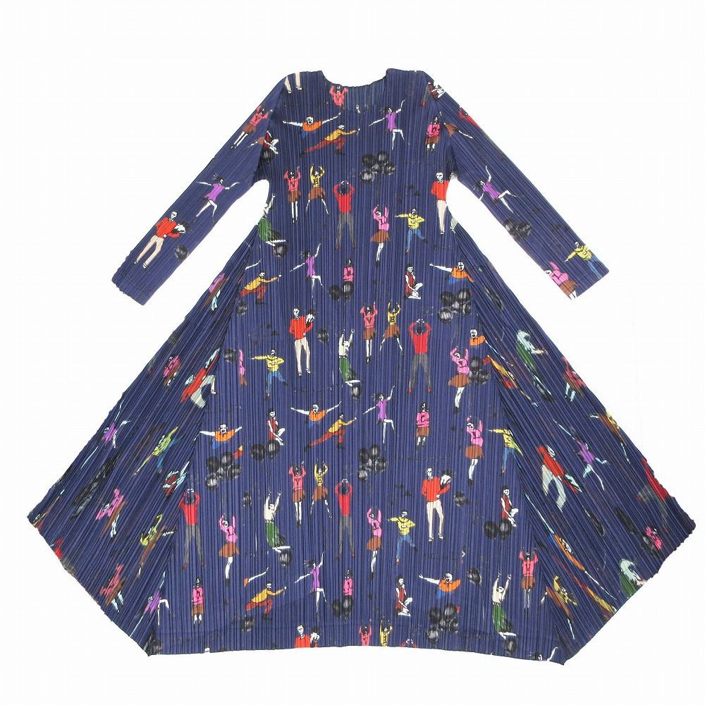 極美品 2015 PLEATS PLEASE ISSEY MIYAKE LOVE 人物 風船