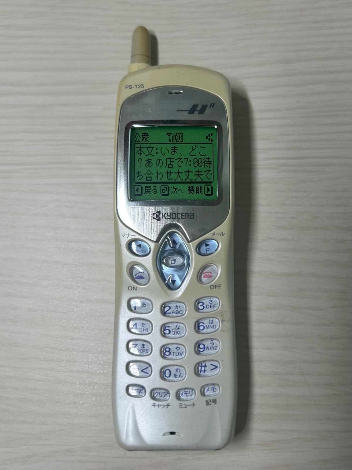 モックアップ KYOCERA PS-T25 K2