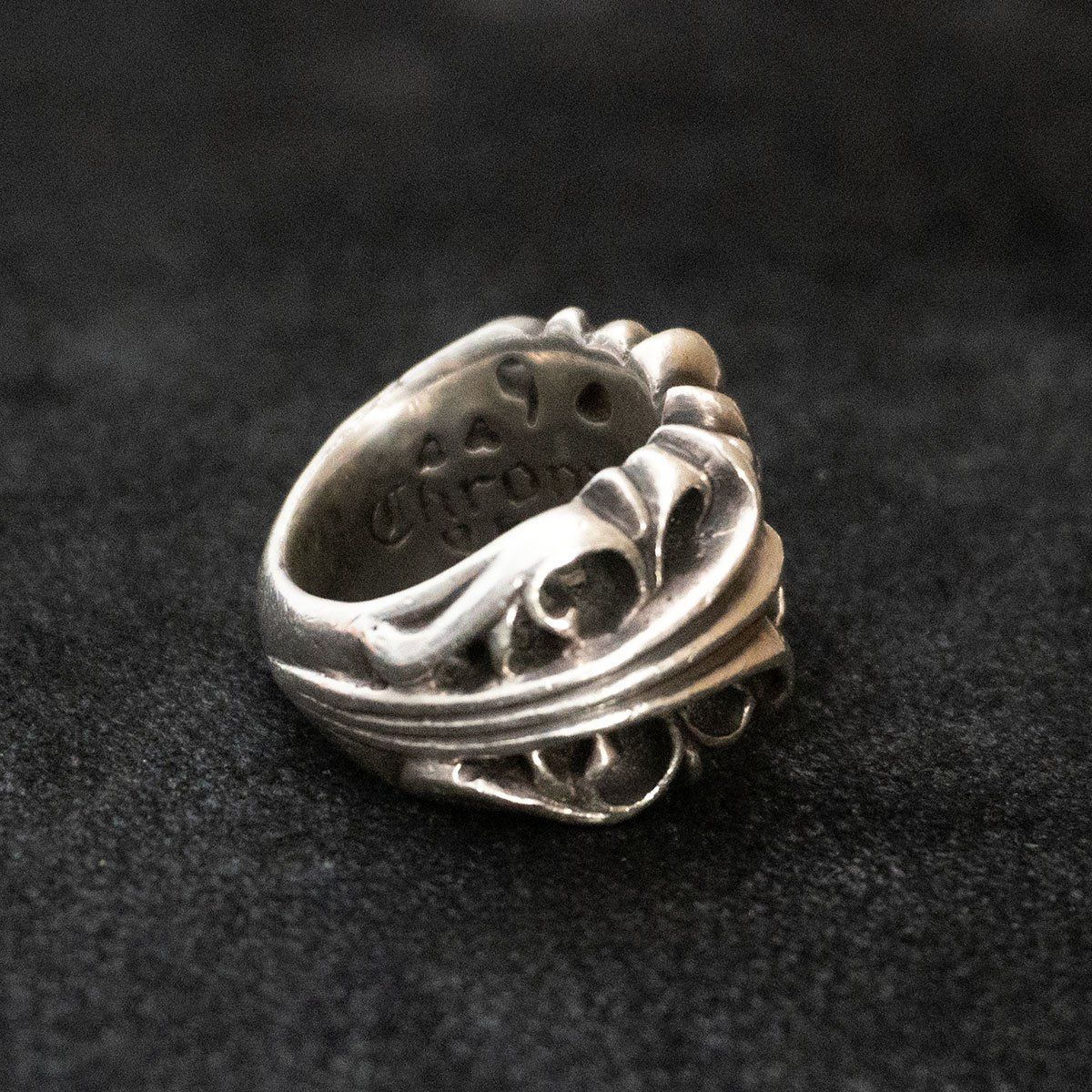 最 CHROME HEARTS K-T RING 9号 リング シルバー 指輪 クロムハーツ 25090754