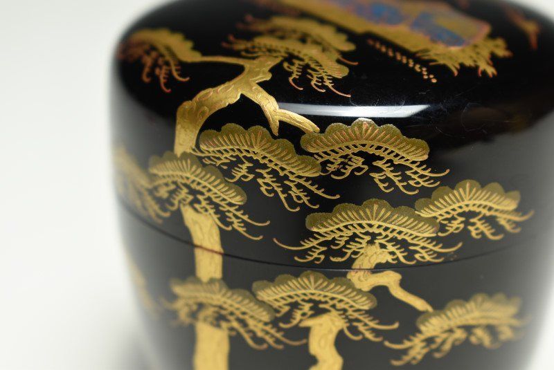 茶道具 松竹梅蒔絵螺鈿