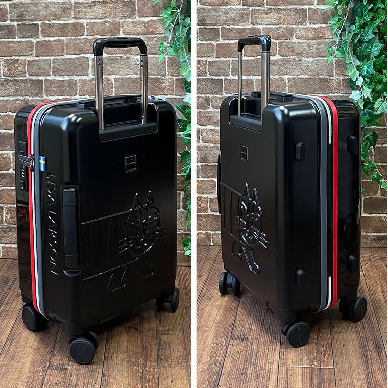 【美品・完動品】リサとガスパールデザイン スーツケース・キャリーケース レッド リサとガスパール スーツケース キャリーケース - メルカリ