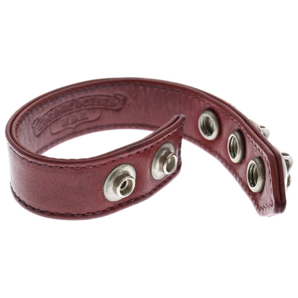 クロムハーツ ブレスレット 3ボタン 2スナップ クロムハーツ クロス