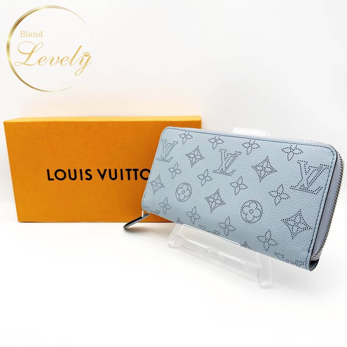 LOUIS VUITTON ルイ ヴィトン モノグラム・マヒナ ジッピーウォレット