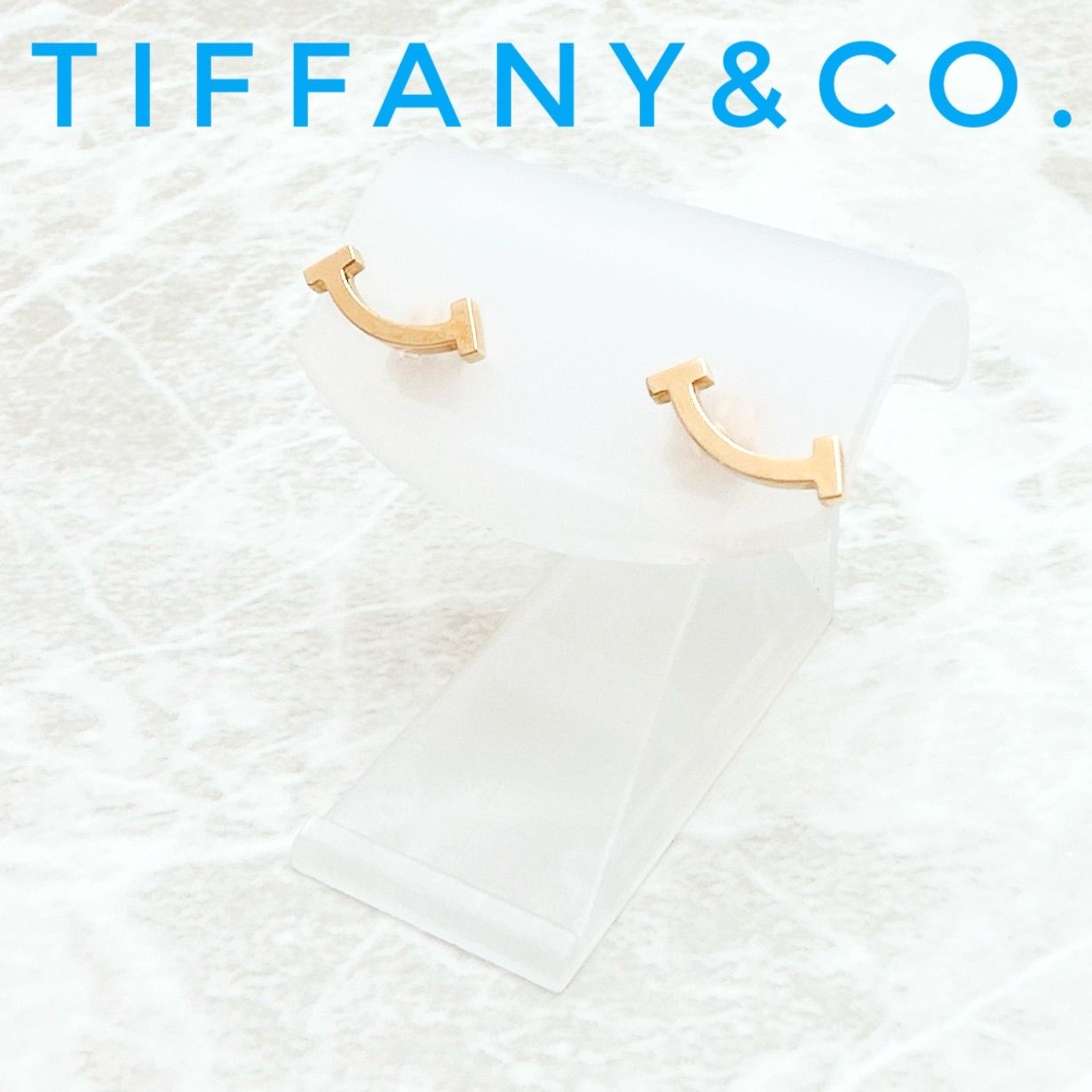 |人気?Tiffany＆Co. Tスマイル ピンクゴールド ピアス U