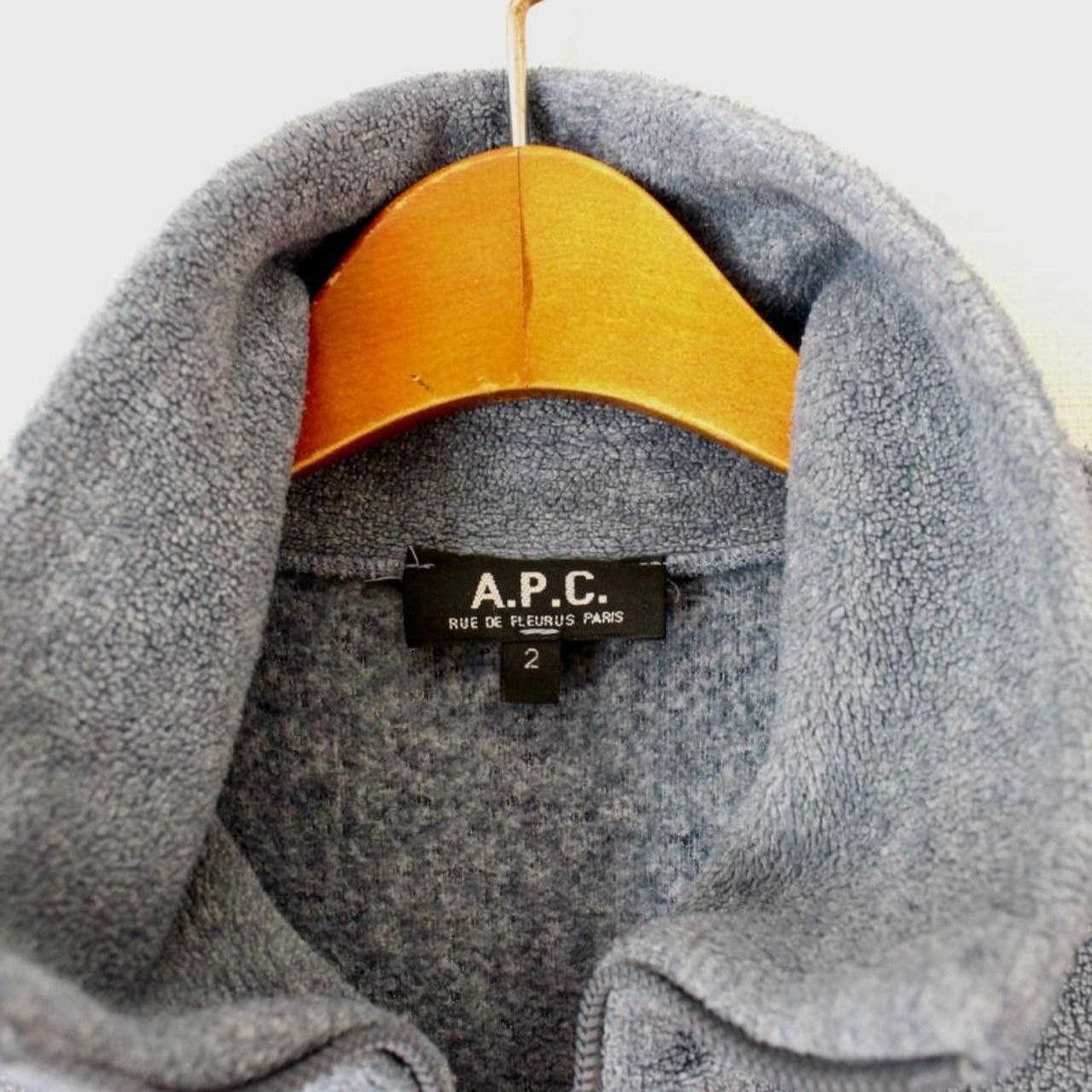 A.P.C. アーペーセー 90s トラックトップ パイル地 フランス製 A.P.C. アーペーセー 90s トラックトップ パイル地 フランス製