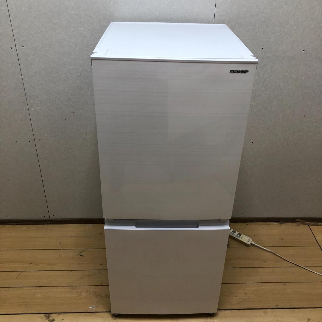 SHARP ノンフロン冷蔵庫 SJ-156E9-W2022年製 美品 SHARP 冷蔵庫 SJ-D15H-W 152L 2022年製 ホワイト