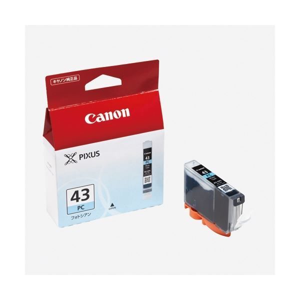 ミチ子様・専用 まとめ】 キヤノン インクカートリッジ BCI-43PC フォトシアン 【×2