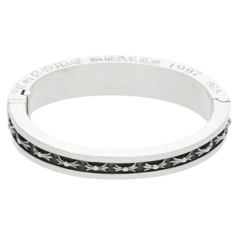 クロムハーツ ナロー V バンド CH プラス バングル