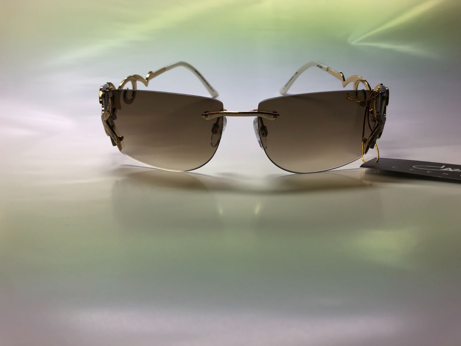 新品・正規品CAZAL カザール サングラス 9019-002 フチナシ