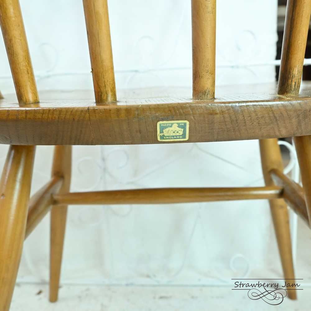 L3705-296-1 英国ヴィンテージ ERCOL アーコールチェア フープ