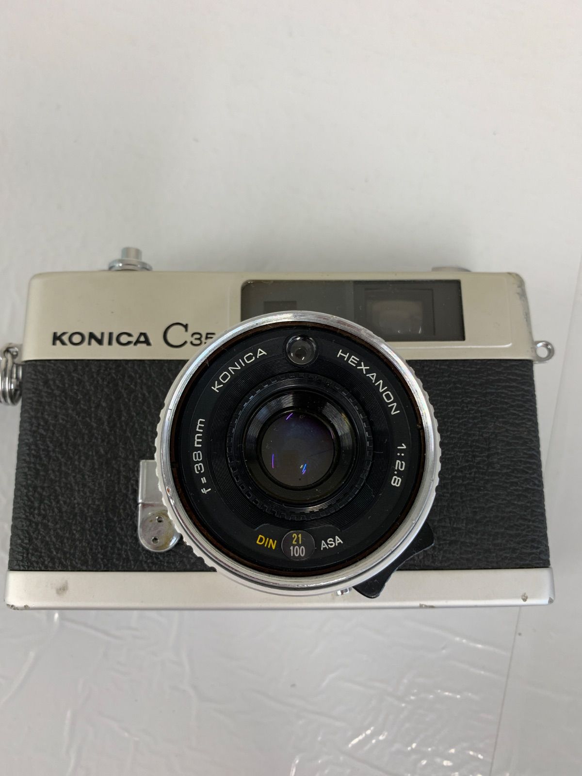 ％２ 動作未 Konica コニカ C 35 Flashmatic フィルムカメラ カメラ 1