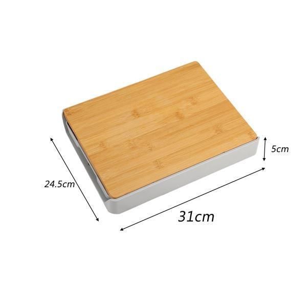 まな板 スライドアウトトレイ付き
