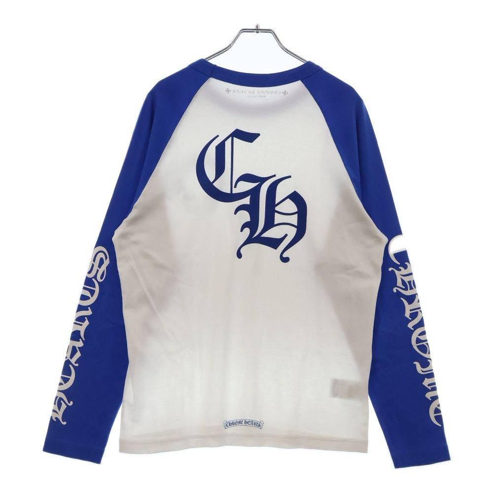 CHROME HEARTS ラグランスリーブTシャツ クロムハーツ CHROME HEARTS ラグラン Tシャツ 長袖 プリント