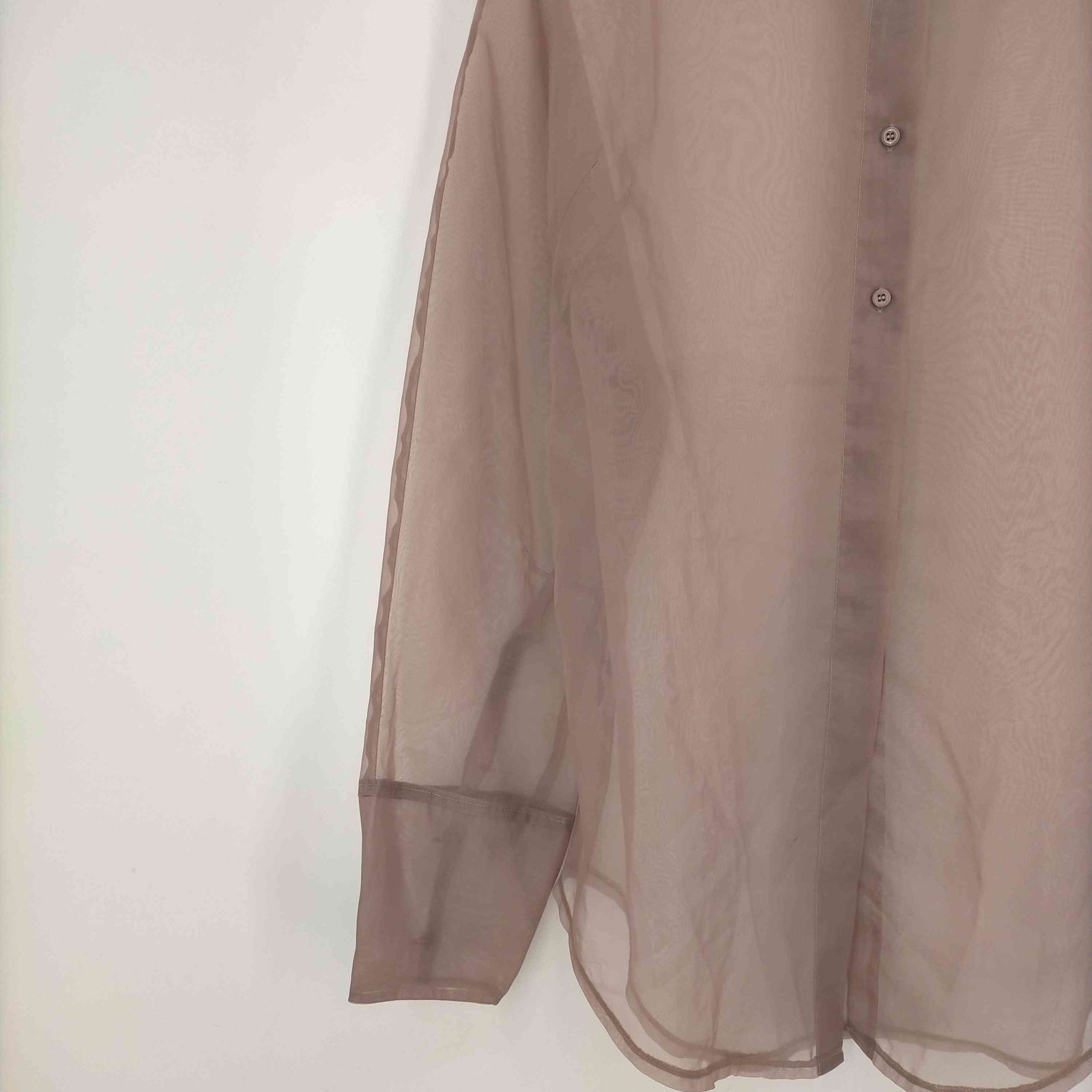 トゥデイフル TODAYFUL Organdy Sheer Shirts オーガンジーシアー