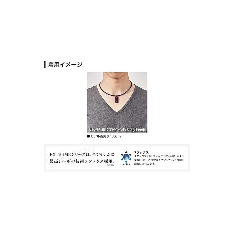 phiten(ファイテン) ネックレス RAKUWAネック EXTREME スクエア