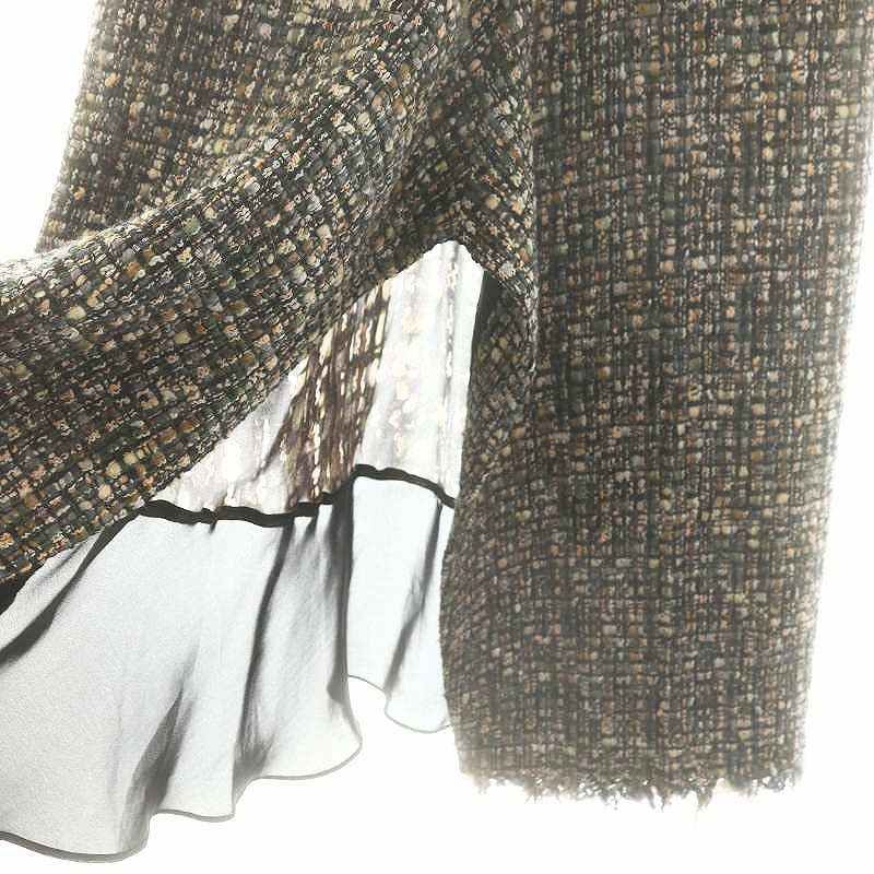 【美品】sacaiマルチカラーツイードスカート マルチカラー sacai(サカイ) Tuewid(ツイード) スカート