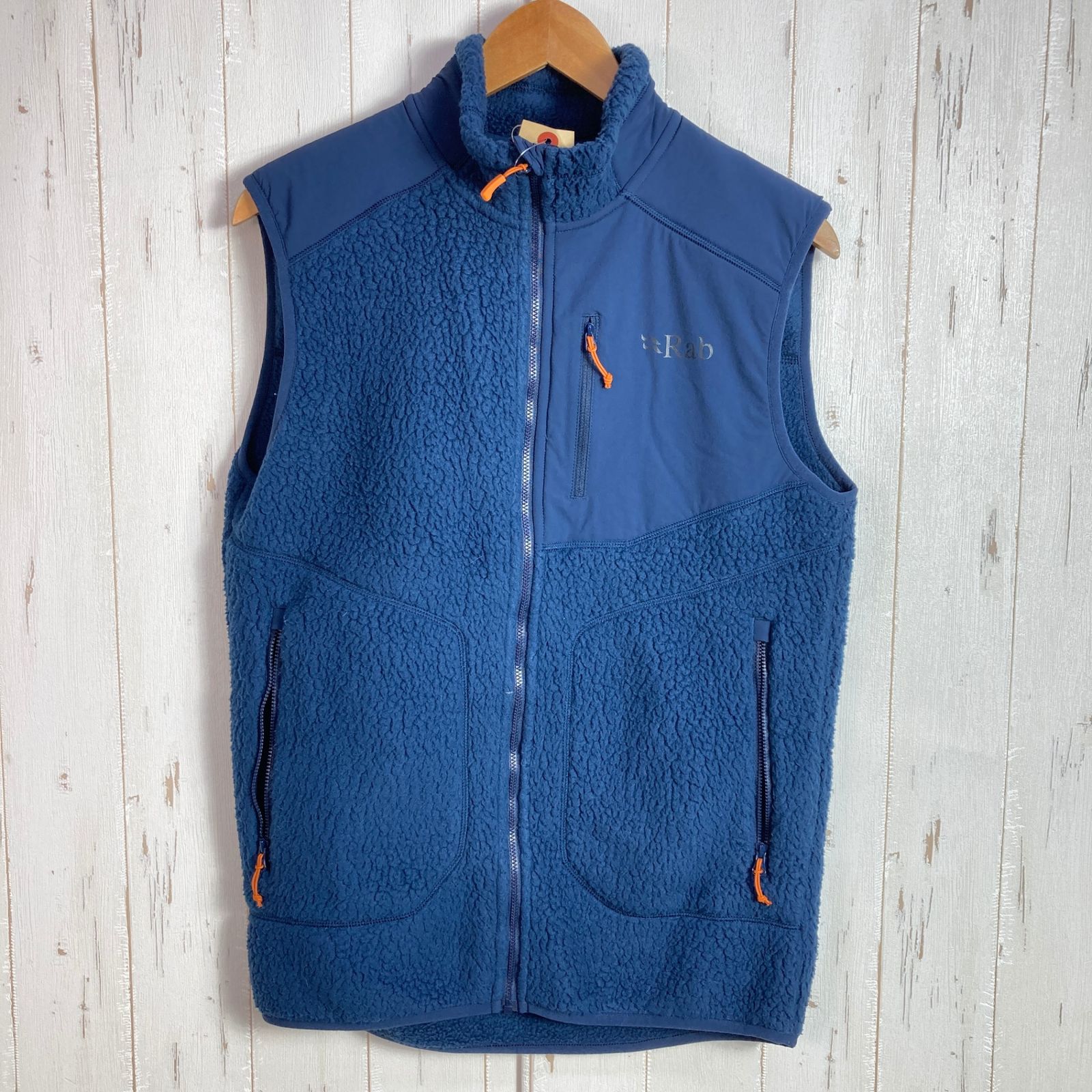 Men s S ネイビー系 Rab ラブ アウトポスト ベスト Outpost Vest ポリエステル ウェア トップス ベスト フリース z00053948 フリース ベスト トップス ウェア