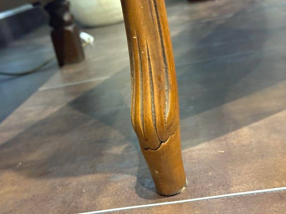 大理石コンソールワイドテーブル猫脚クラシック木彫ヨーロピアンnG